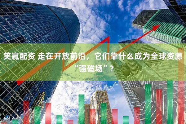 笑赢配资 走在开放前沿，它们靠什么成为全球资源“强磁场”？